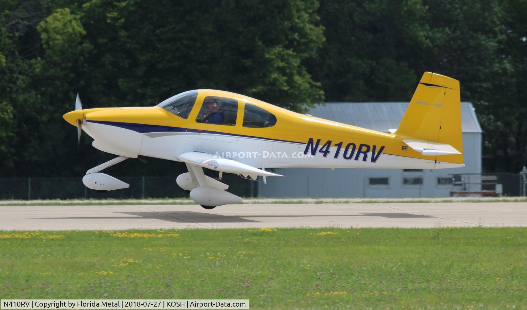 N410RV, 2003 Vans RV-10 C/N 1 (N410RV), OSH 2018