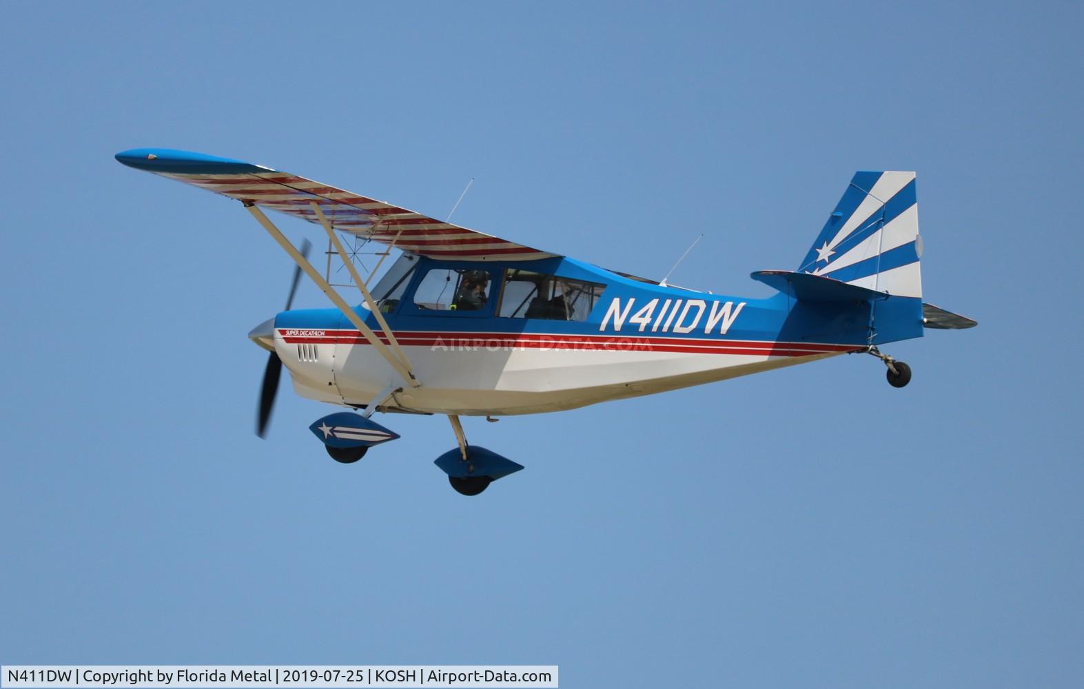 N411DW, 1996 American Champion 8KCAB Super Decathlon C/N 772-96, OSH 2019
