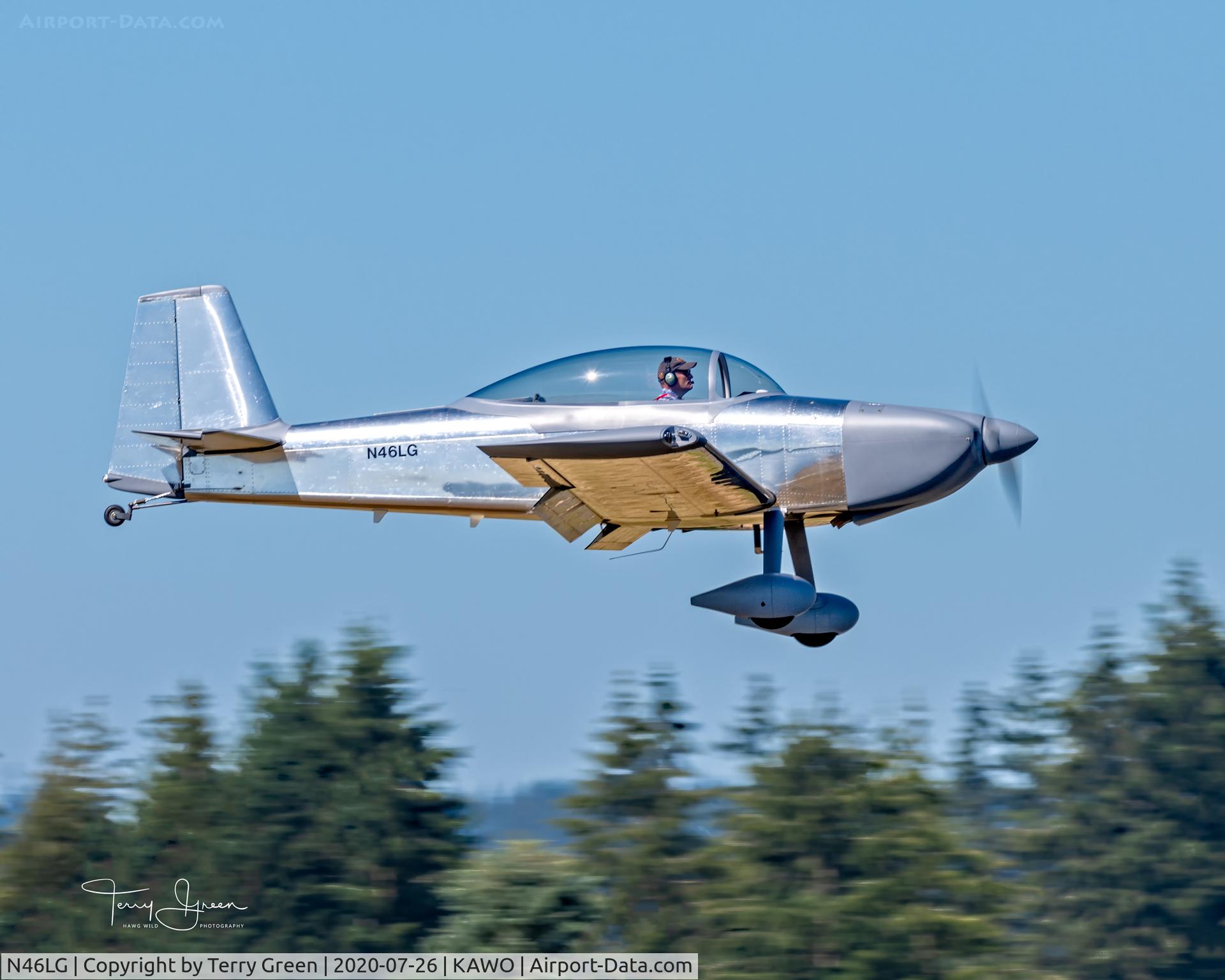 N46LG, 2019 Vans RV-8 C/N 83443, KAWO