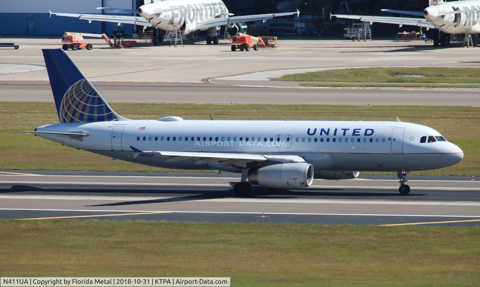 N411UA, 1994 Airbus A320-232 C/N 464, TPA 2018