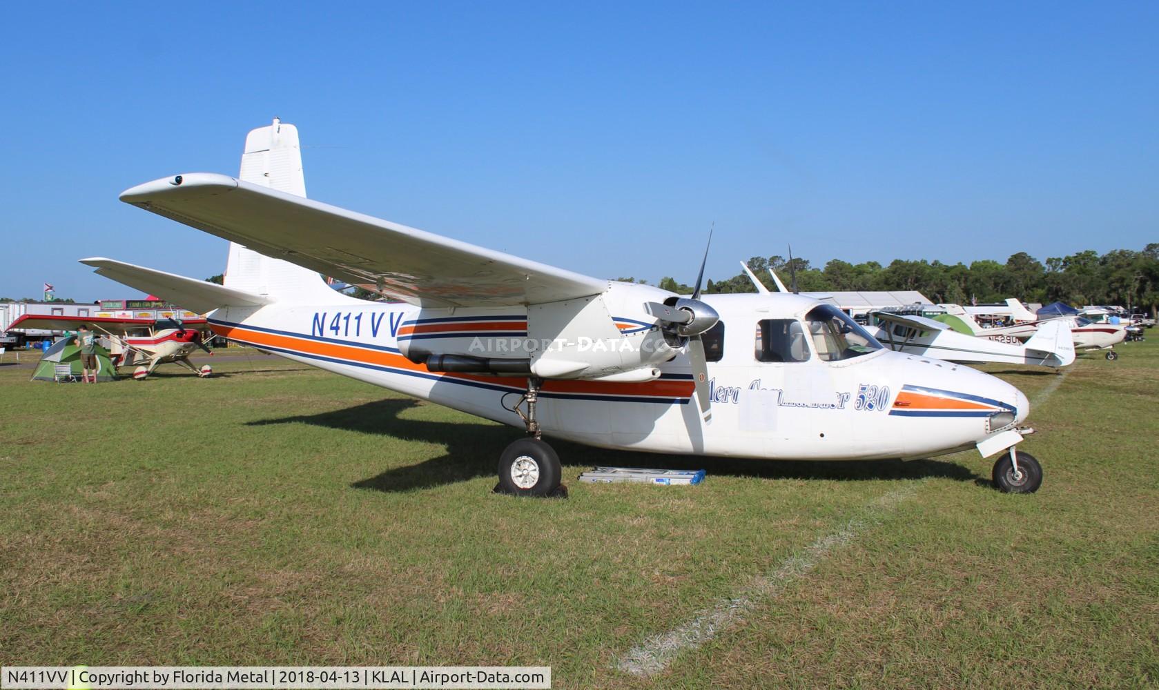 N411VV, 1952 Aero Commander 520 C/N 520-39, SNF 2018