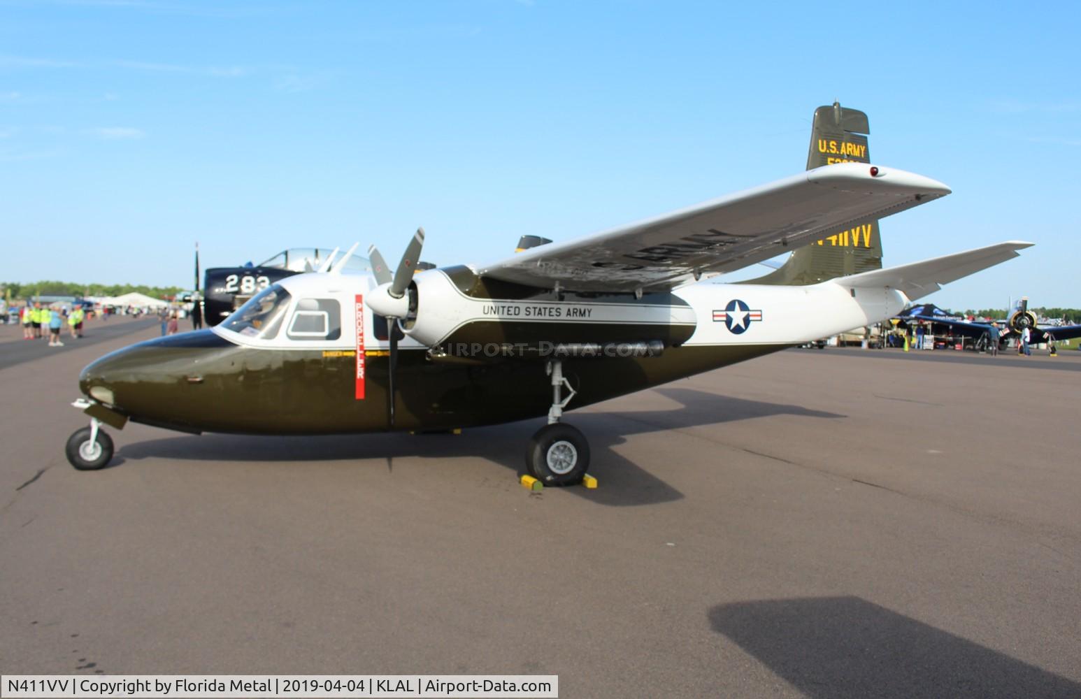 N411VV, 1952 Aero Commander 520 C/N 520-39, SNF 2019