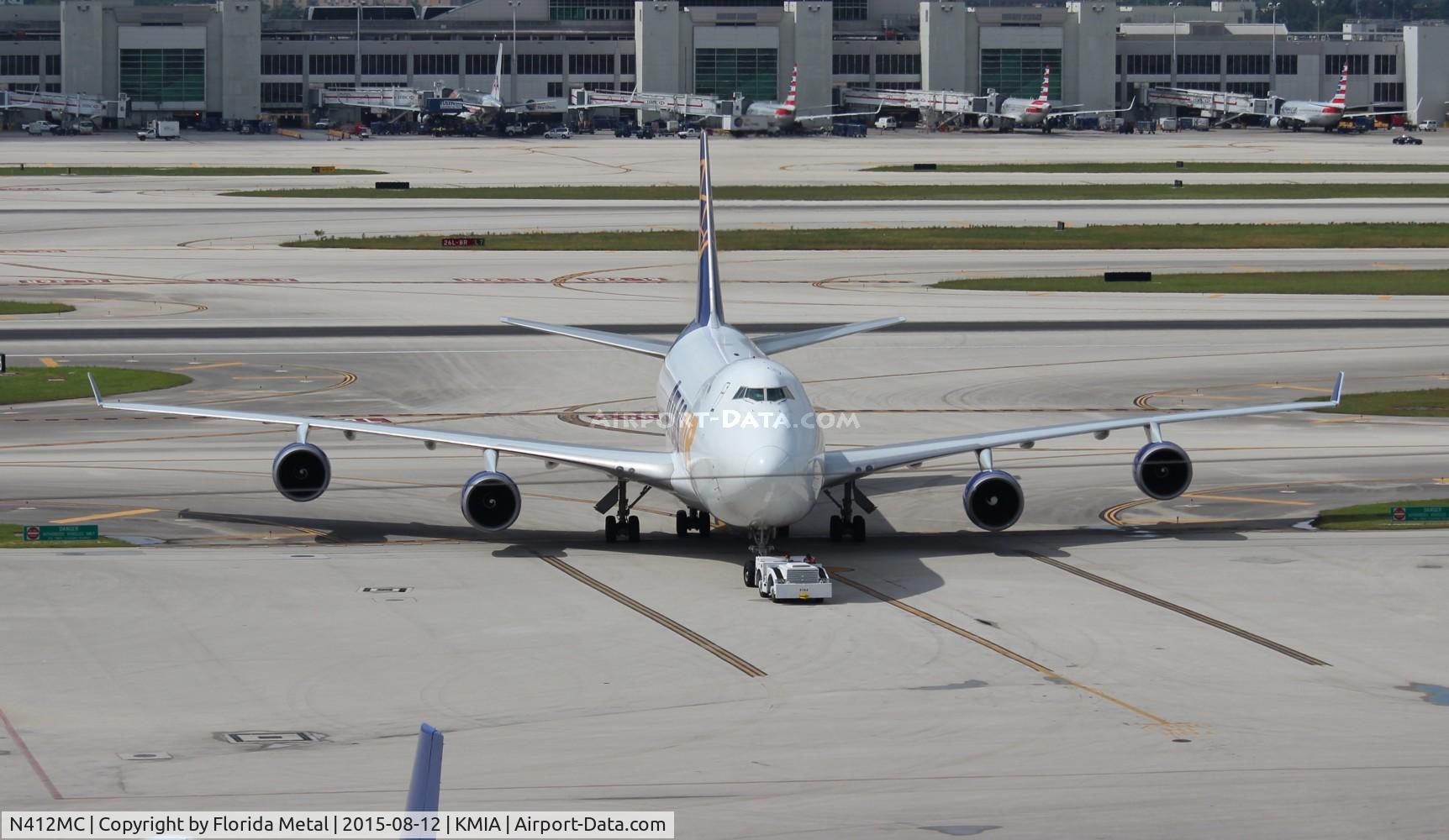 N412MC, 2000 Boeing 747-47UF C/N 30559/1244, MIA 2015