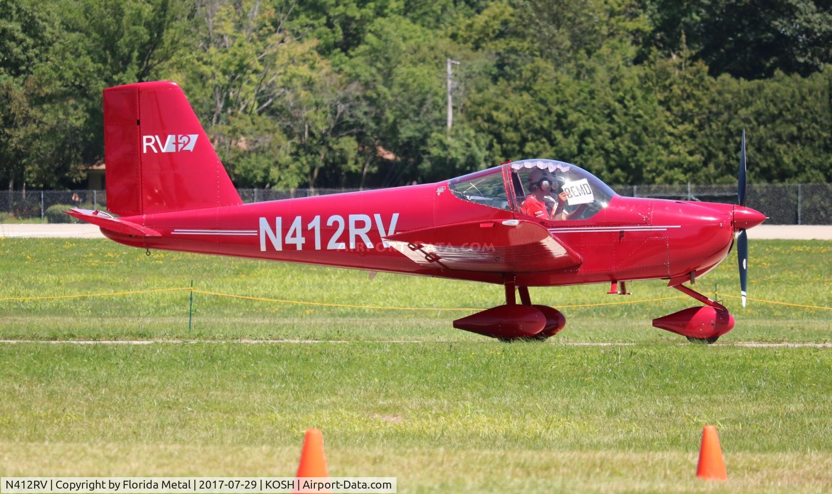 N412RV, 2008 Vans RV-12 C/N 2, OSH 2017