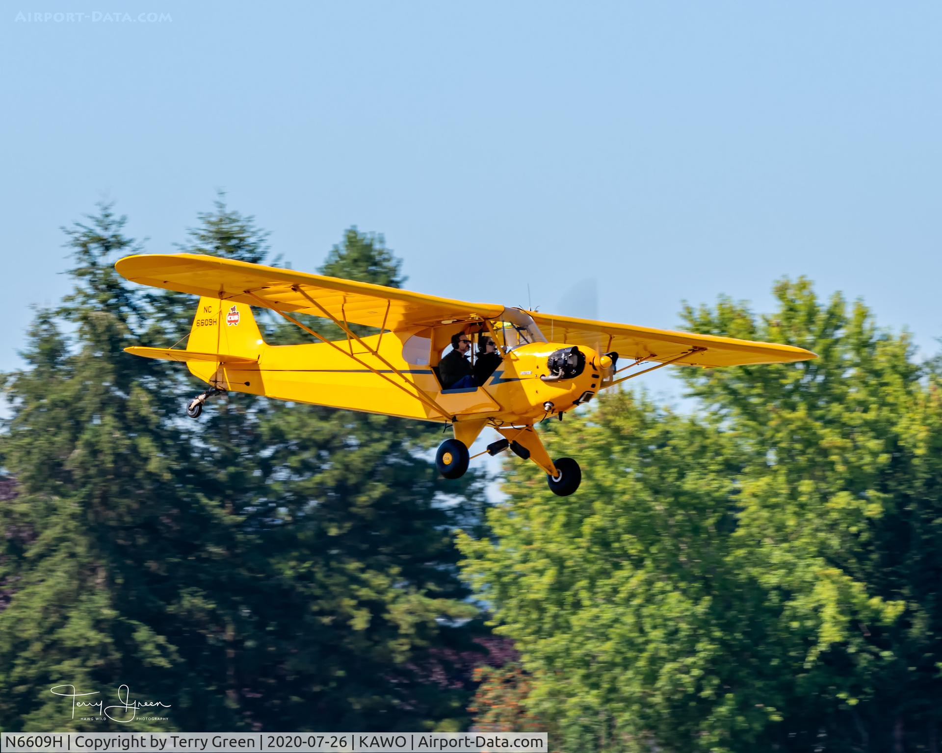 N6609H, 1946 Piper J3C-65 Cub C/N 19808, NC6609H