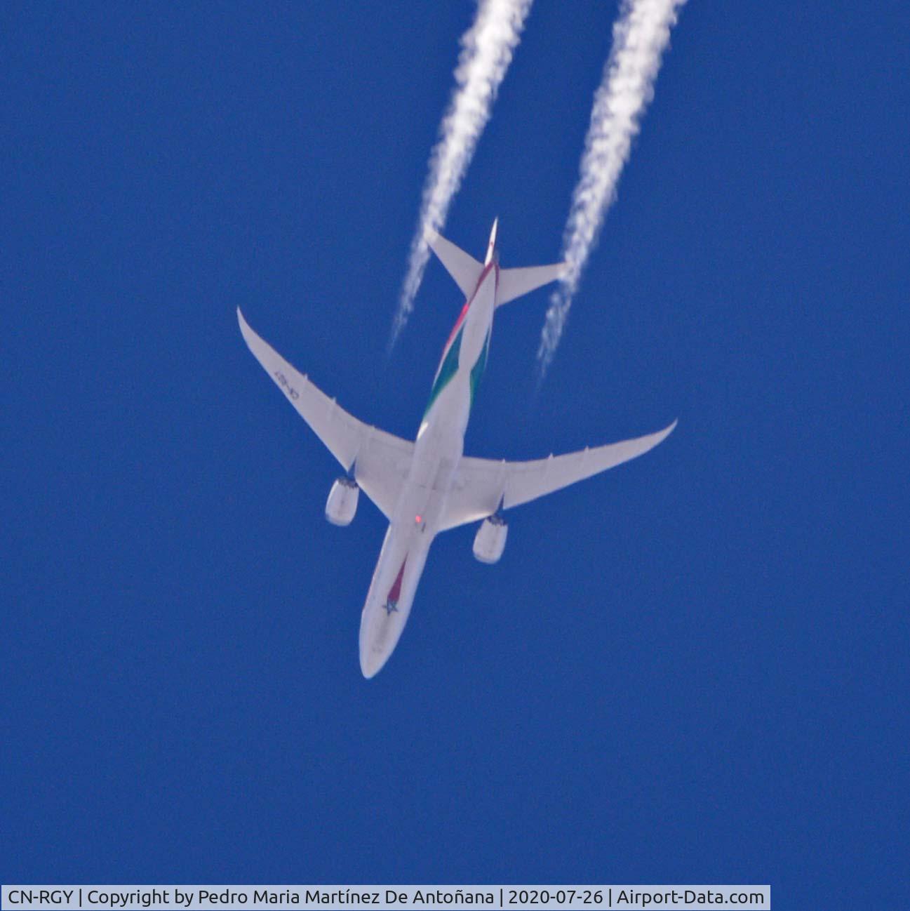 CN-RGY, 2019 Boeing 787-9 Dreamliner C/N 65558, Ventas de Armentia - Condado de Treviño - España