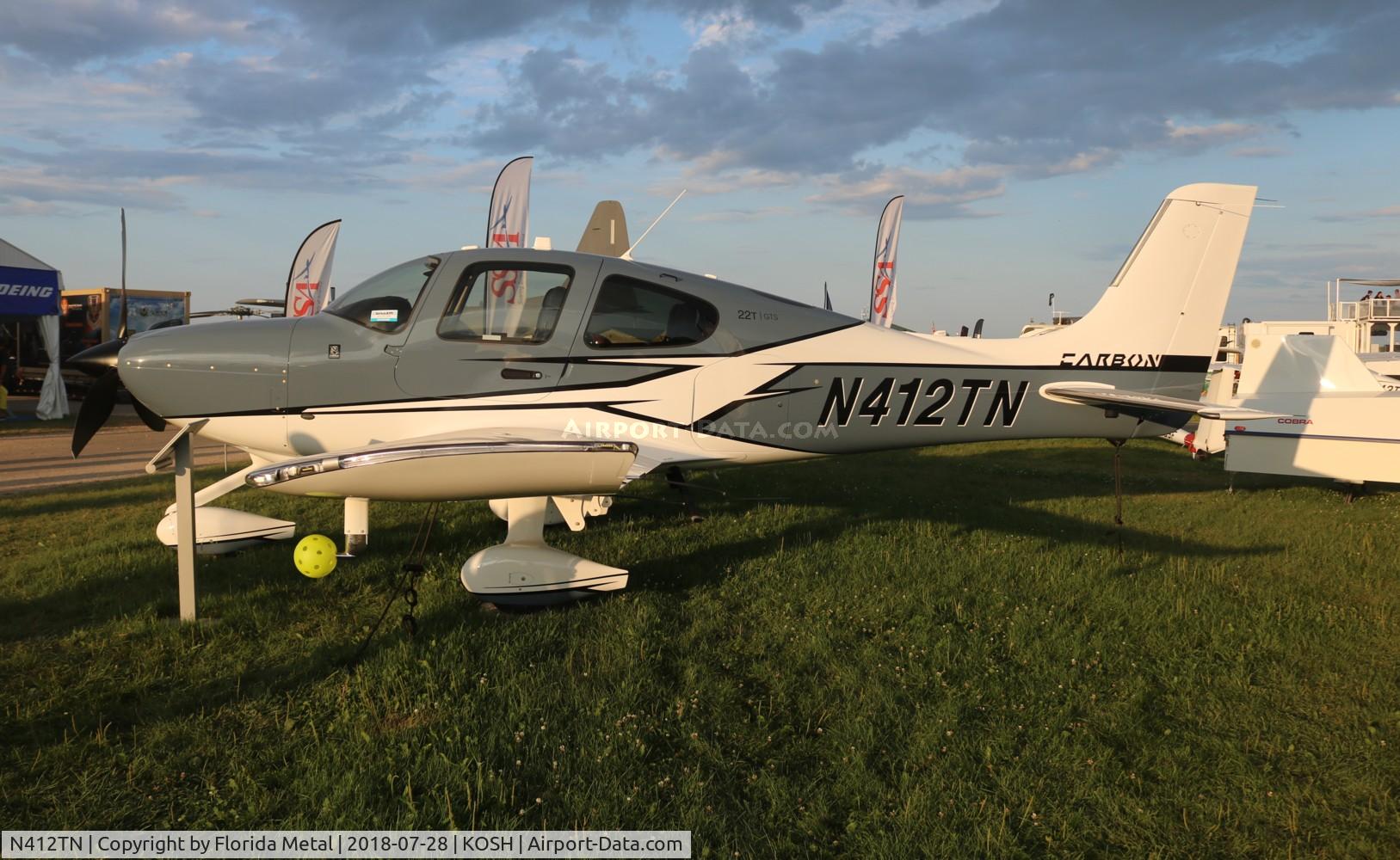 N412TN, 2018 Cirrus SR22T C/N 1749, OSH 2018
