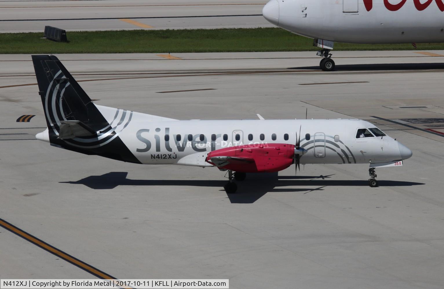 N412XJ, Saab 340B C/N 340B-412, FLL 2017