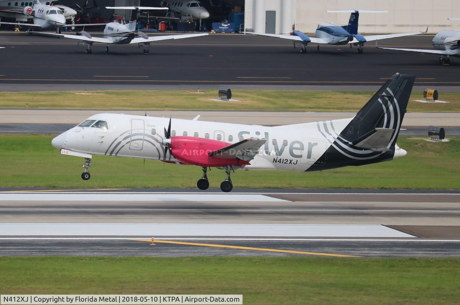 N412XJ, Saab 340B C/N 340B-412, TPA 2018