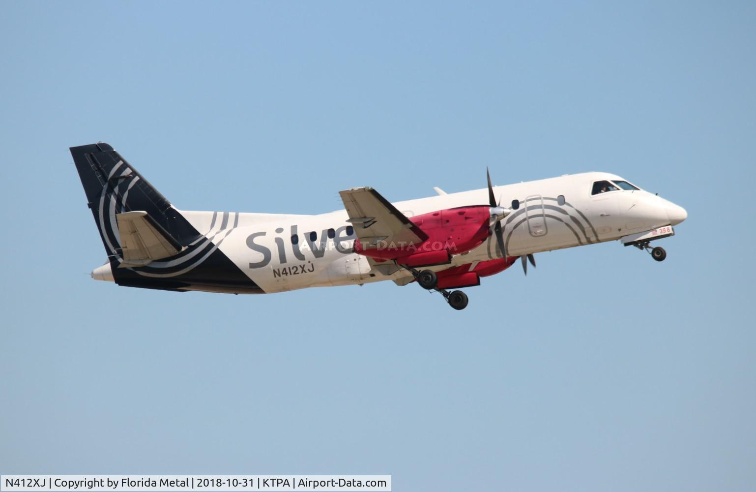 N412XJ, Saab 340B C/N 340B-412, TPA 2018