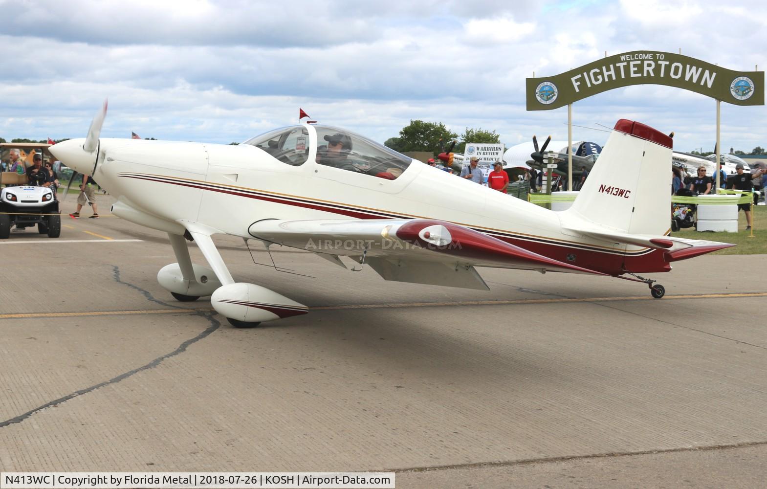 N413WC, 2009 Vans RV-9 C/N 91607, OSH 2018