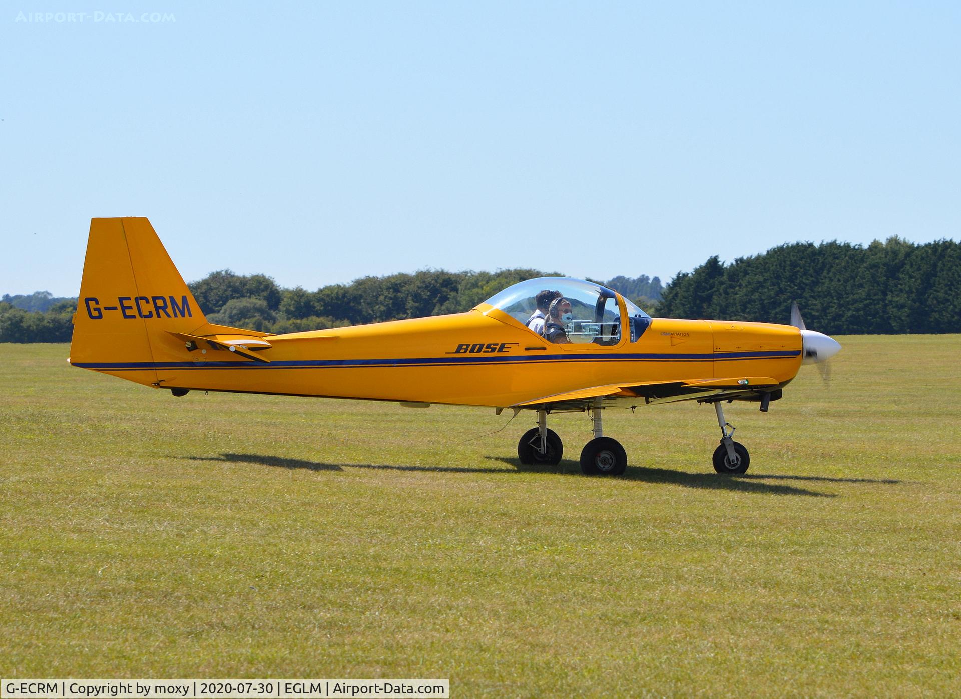 G-ECRM, 1987 Slingsby T-67M Firefly Mk2 C/N 2044, Slingsby T-67M Firefly Mk2 at White Waltham.