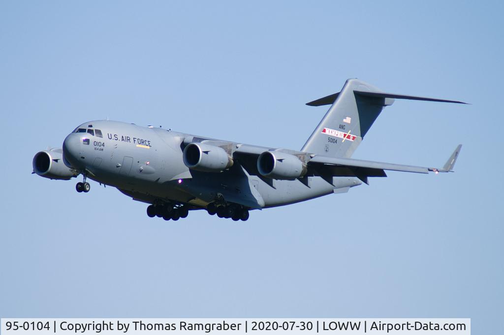 95-0104, 1995 McDonnell Douglas C-17A Globemaster III C/N P-29, USA - Air Force Boeing C-17A Globemaster III