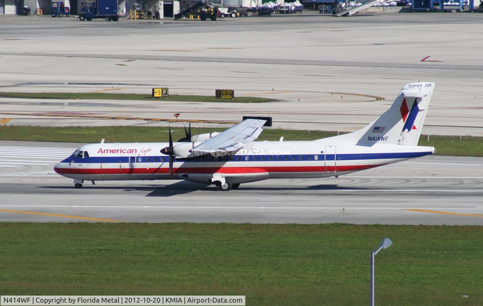 N414WF, 1994 ATR 72-212 C/N 414, MIA 2012