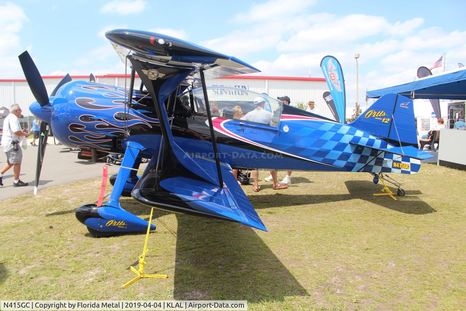 N415GC, Pitts Model 12 C/N 300, SNF 2019