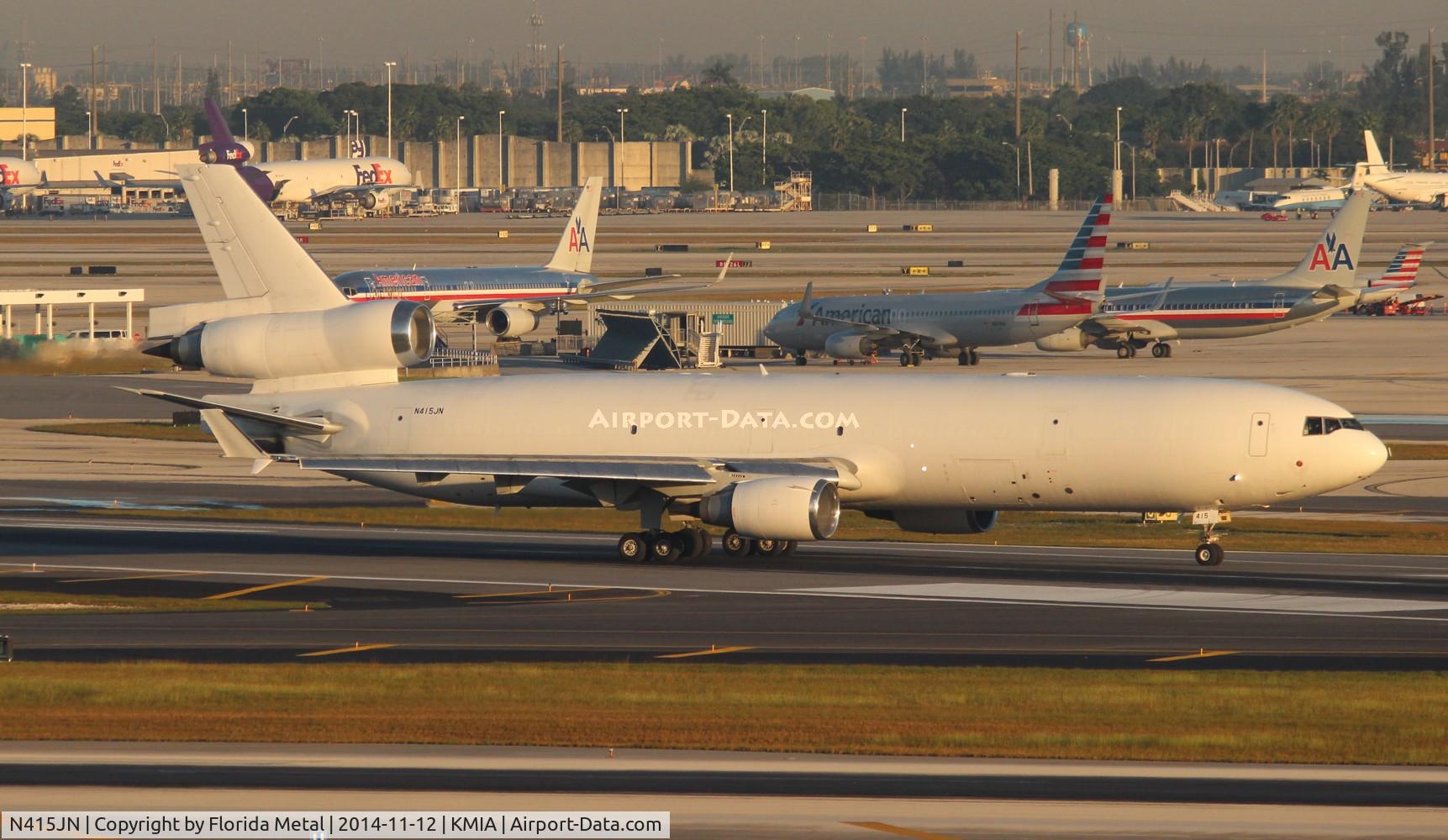 N415JN, 1994 McDonnell Douglas MD-11F C/N 48415, MIA 2014