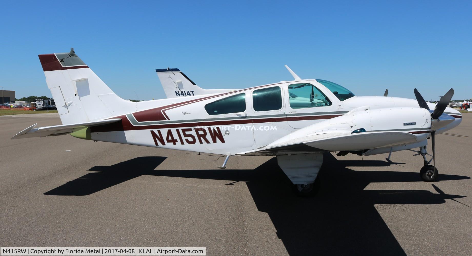 N415RW, 1968 Beech D55 Baron C/N TE-643, SNF 2017