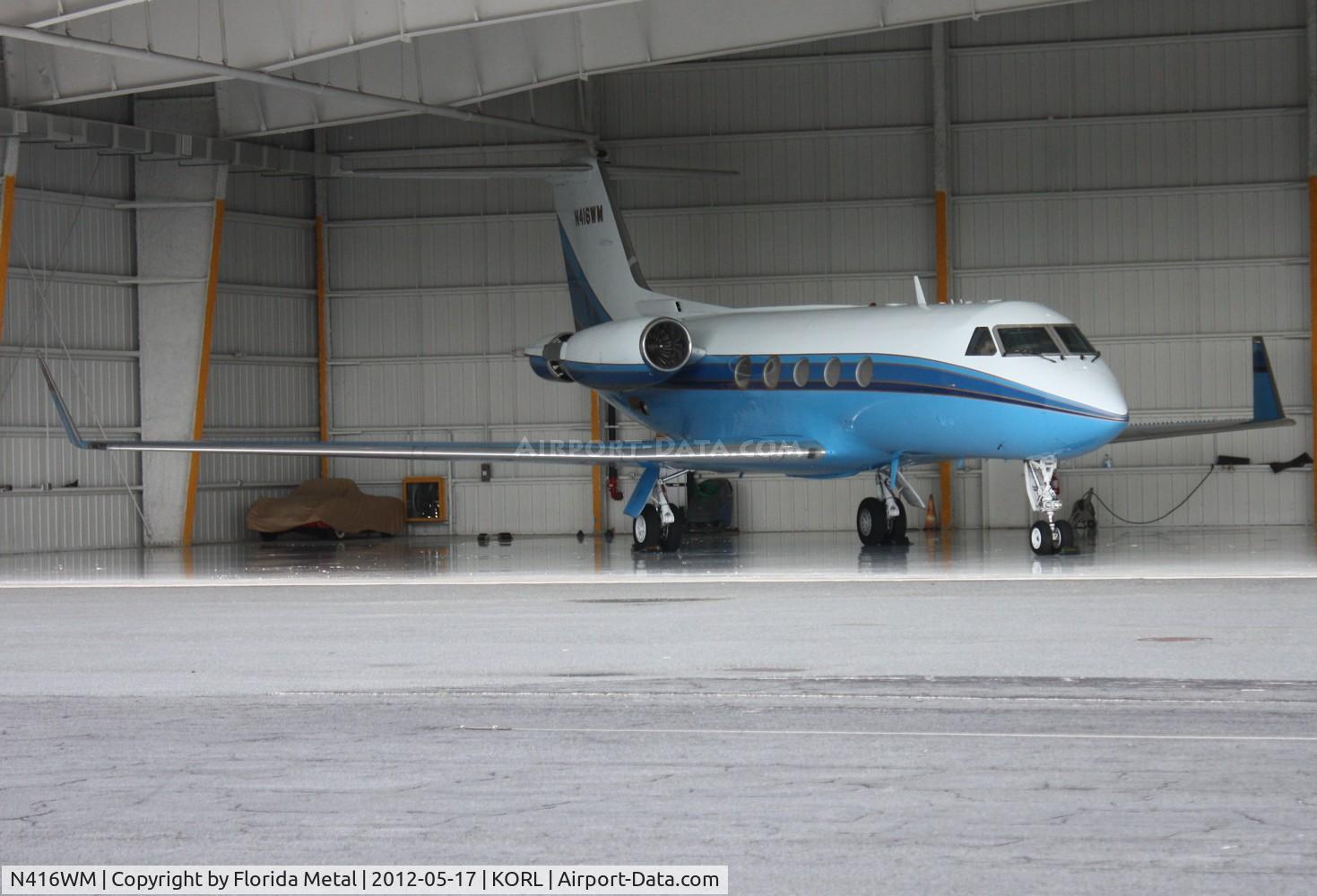 N416WM, 1986 Gulfstream Aerospace G-1159A Gulfstream III C/N 487, ORL 2012