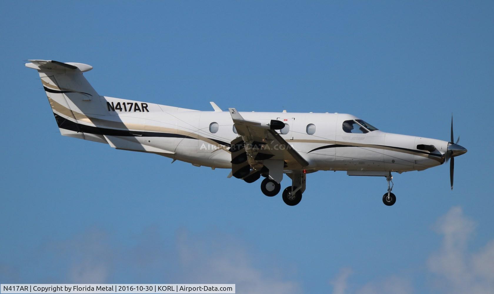 N417AR, 2005 Pilatus PC-12/45 C/N 611, NBAA 2016