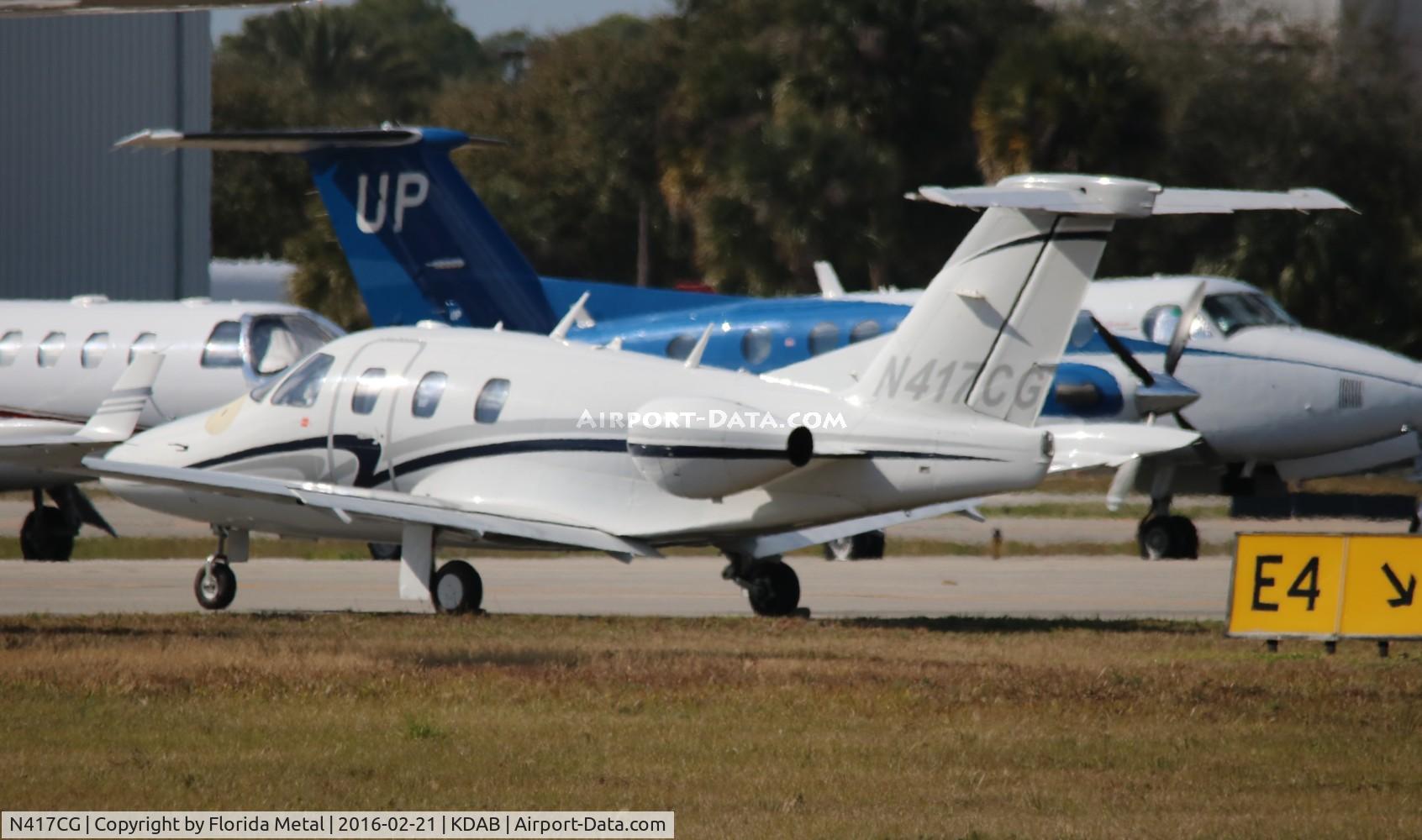 N417CG, 2007 Eclipse Aviation Corp EA500 C/N 000094, DAB 2016