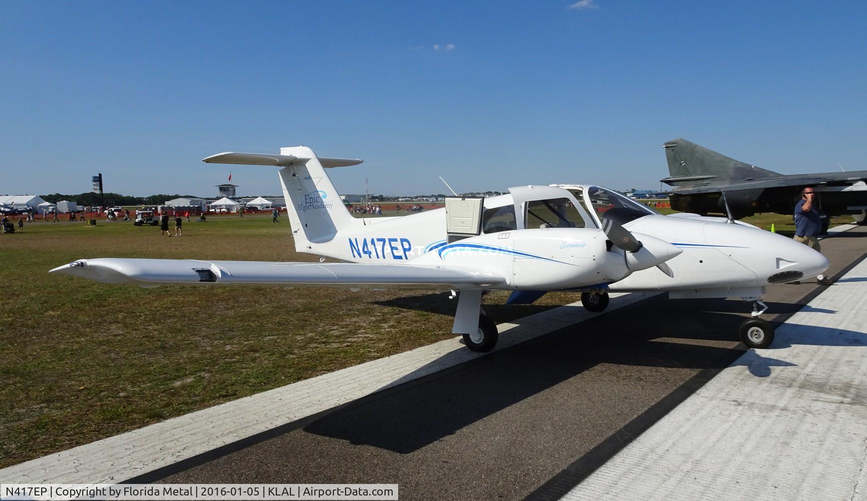 N417EP, 2017 Piper PA-44-180 Seminole Seminole C/N 4496403, SNF 2017