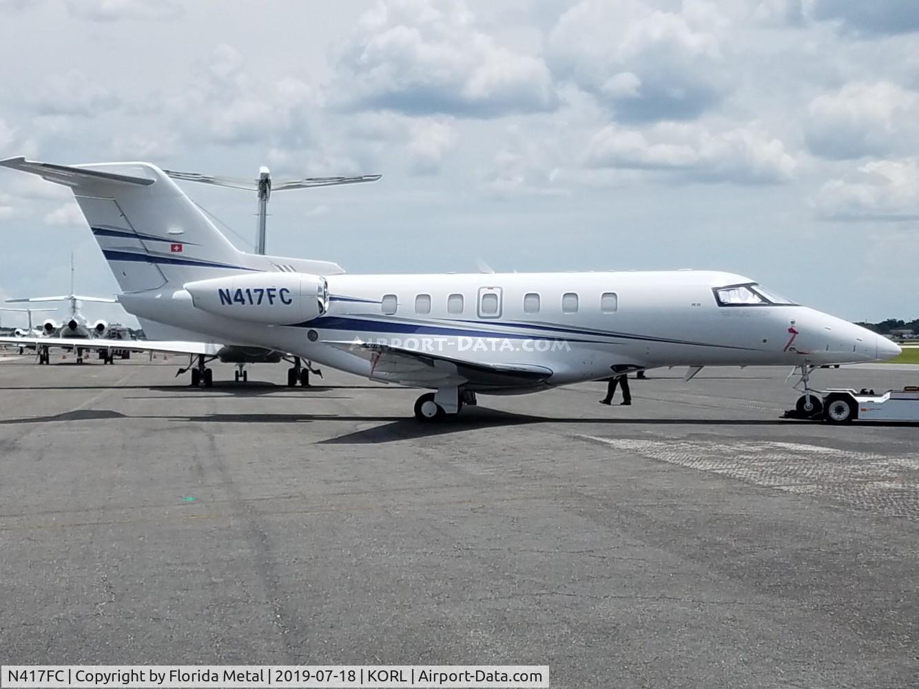 N417FC, 2019 Pilatus PC-24 C/N 137, ORL 2019