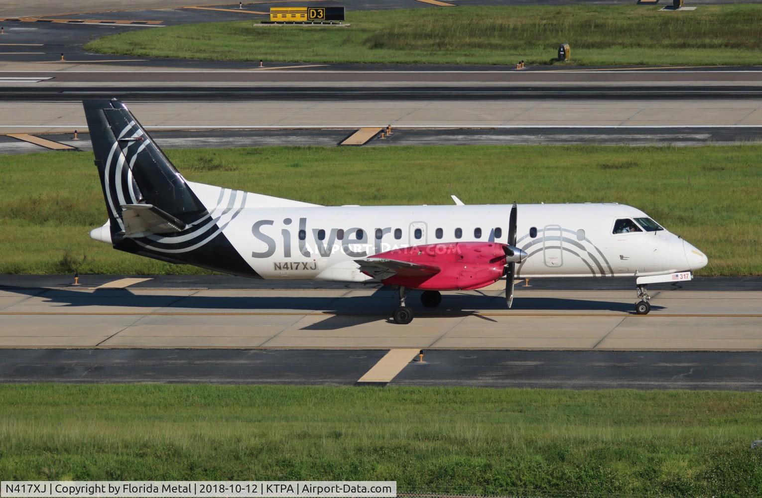 N417XJ, Saab 340B C/N 340B417, TPA 2018