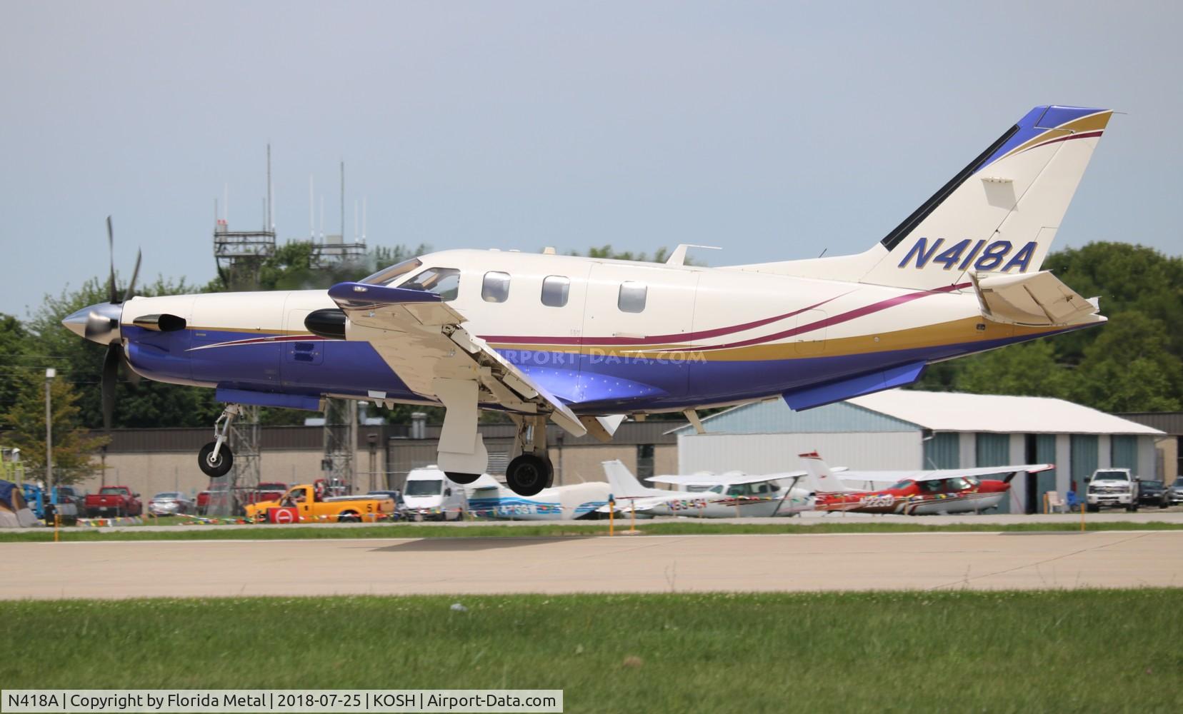 N418A, 2004 Socata TBM-700 C/N 292, OSH 2018