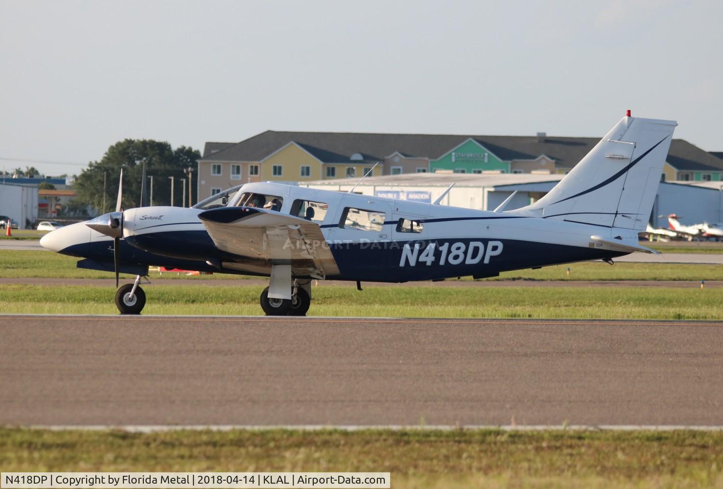 N418DP, 1976 Piper PA-34-200T C/N 34-7670239, SNF 2018