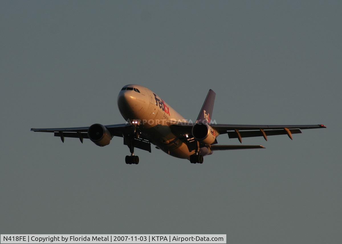 N418FE, 1985 Airbus A310-222 C/N 343, TPA 2007