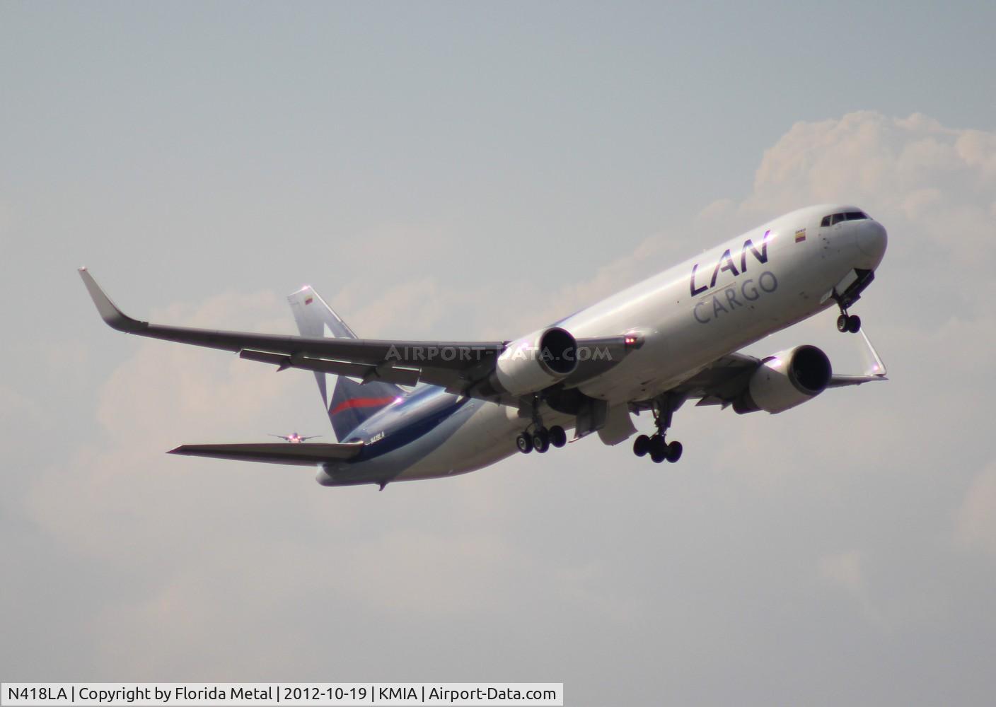 N418LA, 2005 Boeing 767-316F C/N 34246, MIA 2012