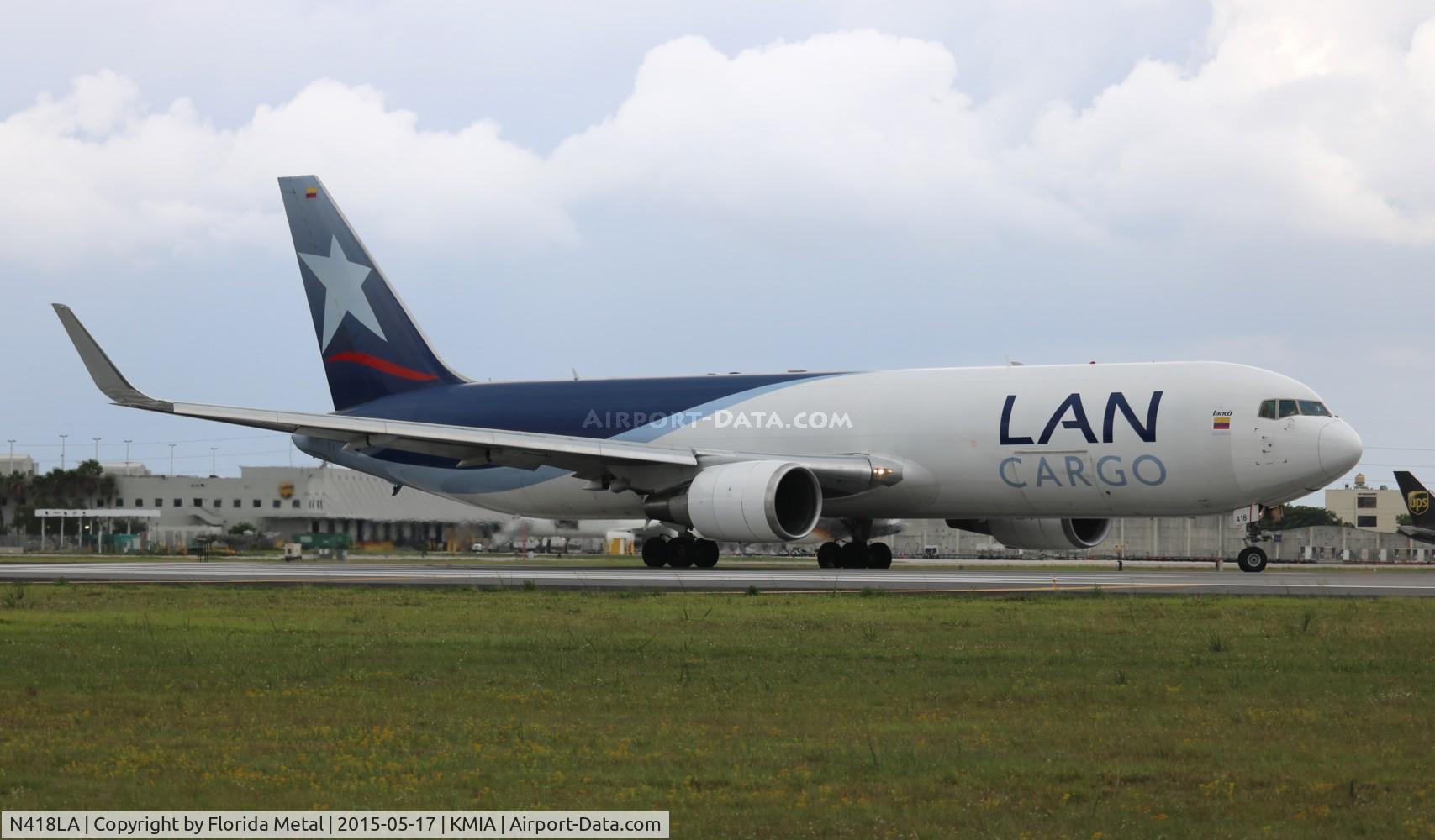 N418LA, 2005 Boeing 767-316F C/N 34246, MIA 2015