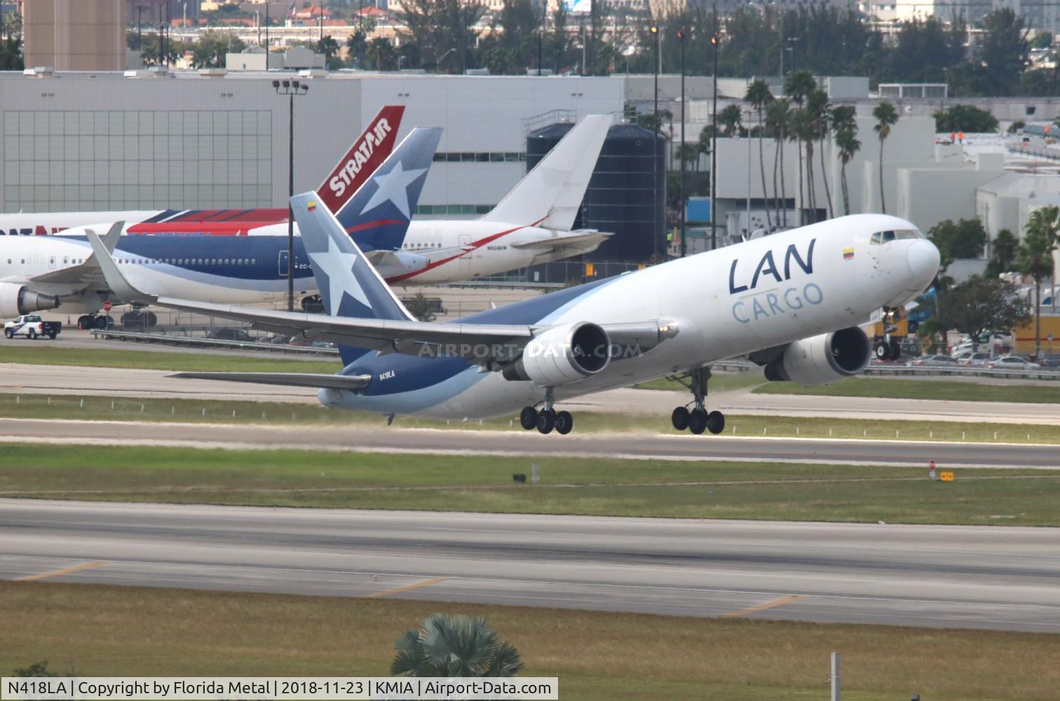 N418LA, 2005 Boeing 767-316F C/N 34246, MIA 2018