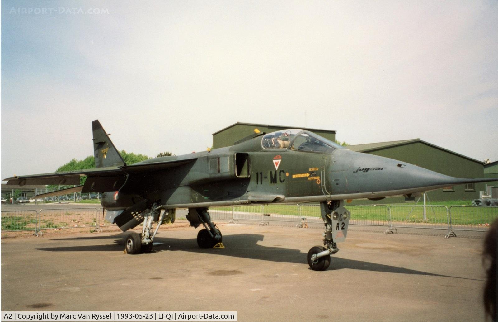 A2, Sepecat Jaguar A2 C/N 2, Cambrai Airshow .