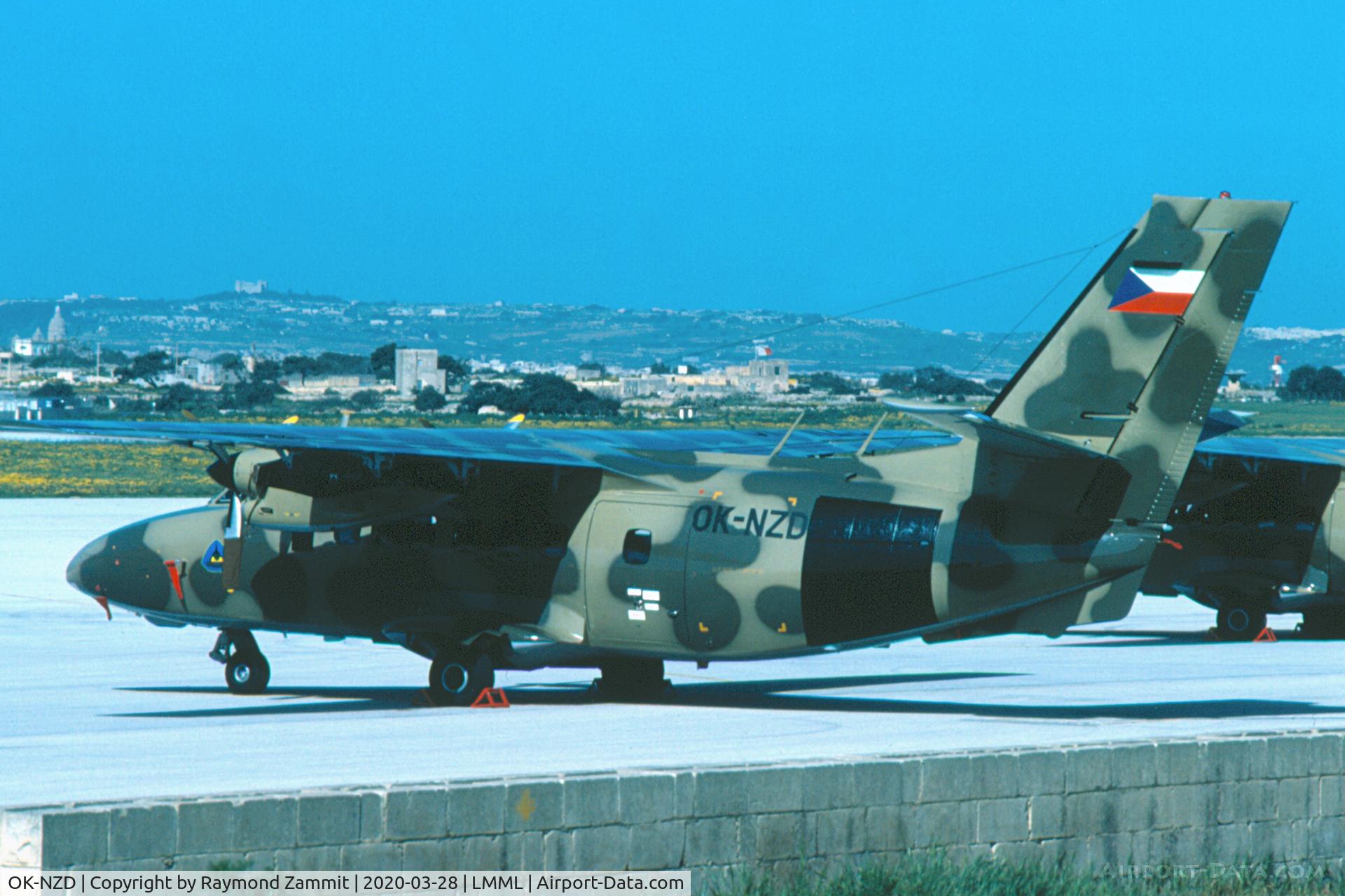 OK-NZD, LET L-410T Turbolet C/N 1129, LET-410 Turbolet OK-NZD Libyan Air Force