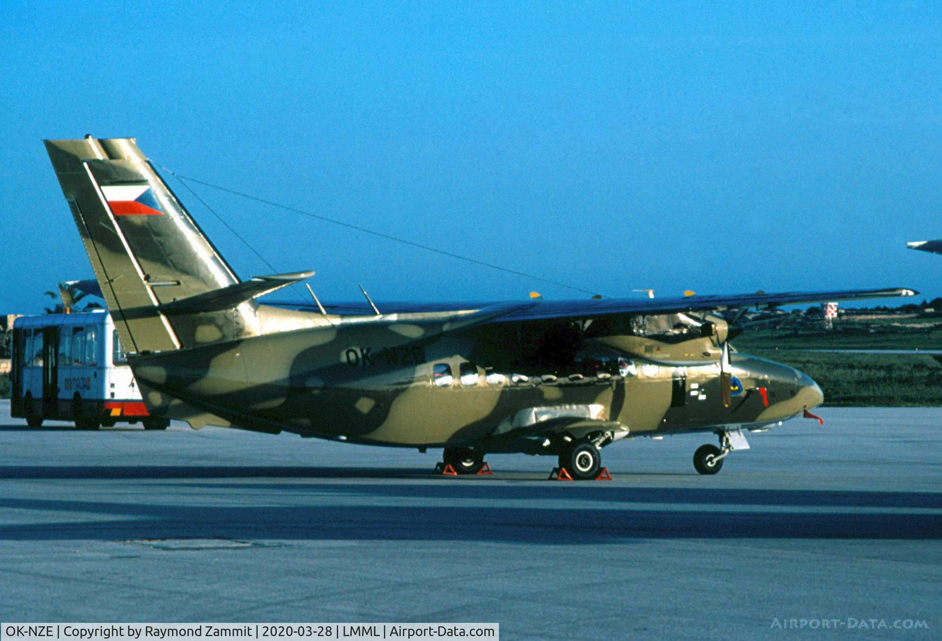 OK-NZE, Let LET L-410T Turbolet C/N 1130, LET-410 Turbolet OK-NZE Libyan Air Force