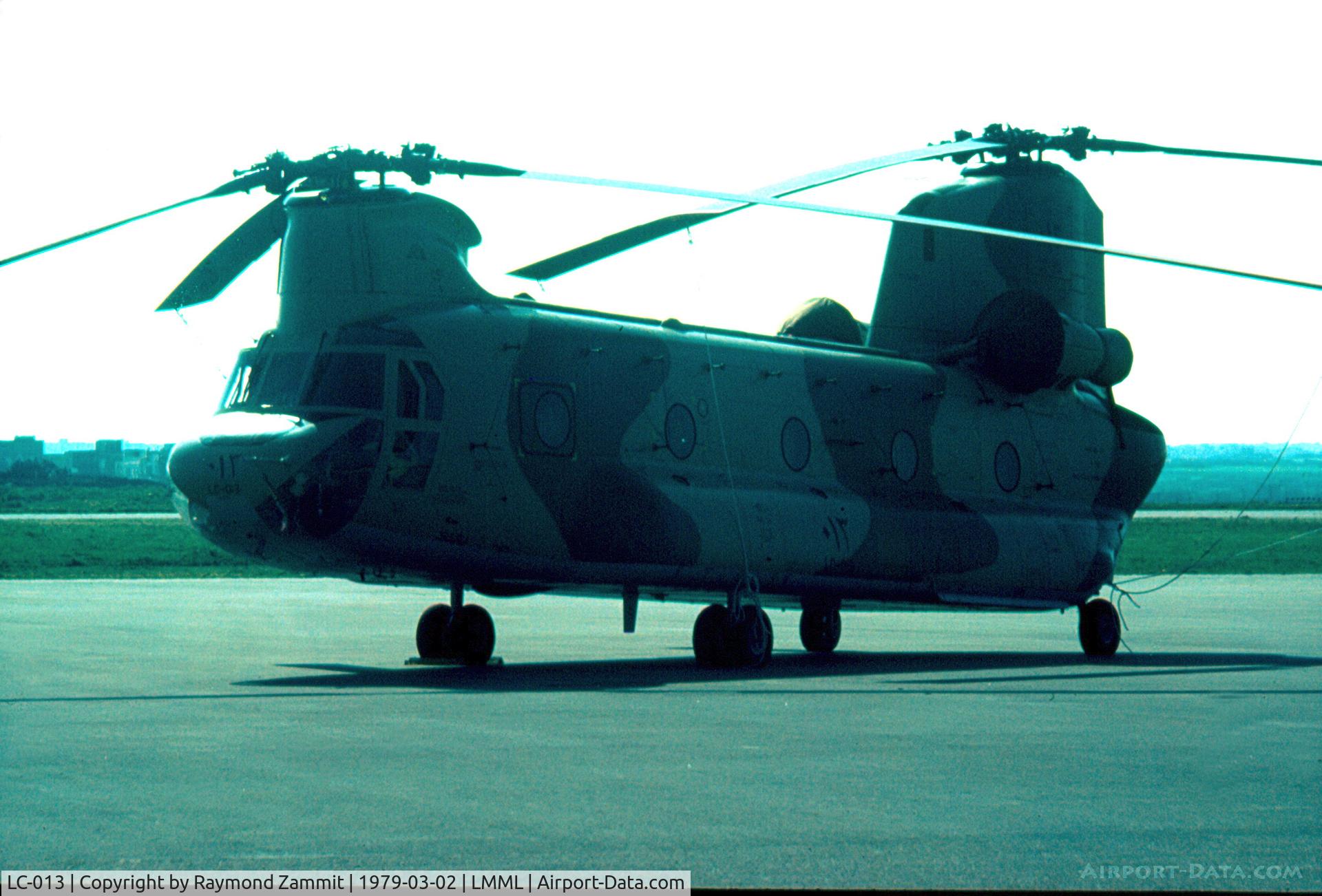 LC-013, Boeing CH-47C Chinook C/N R-013, Boeing CH-47C Chinook LC-013 Libyan Air Force
