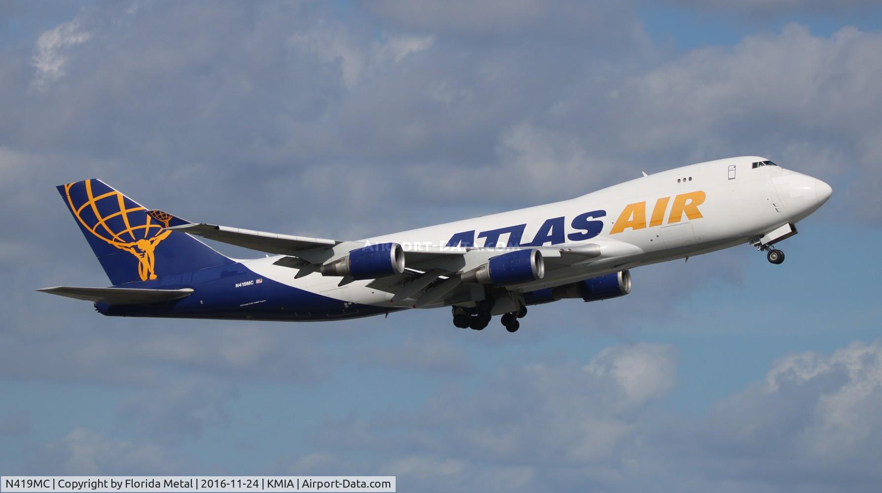 N419MC, 1996 Boeing 747-48EF C/N 28367, MIA 2016