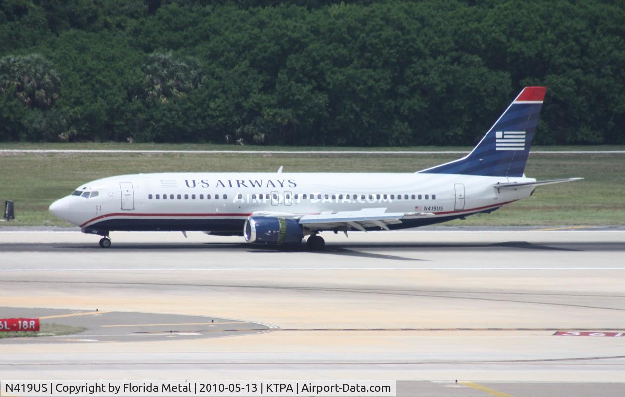 N419US, 1989 Boeing 737-401 C/N 23986, TPA 2010