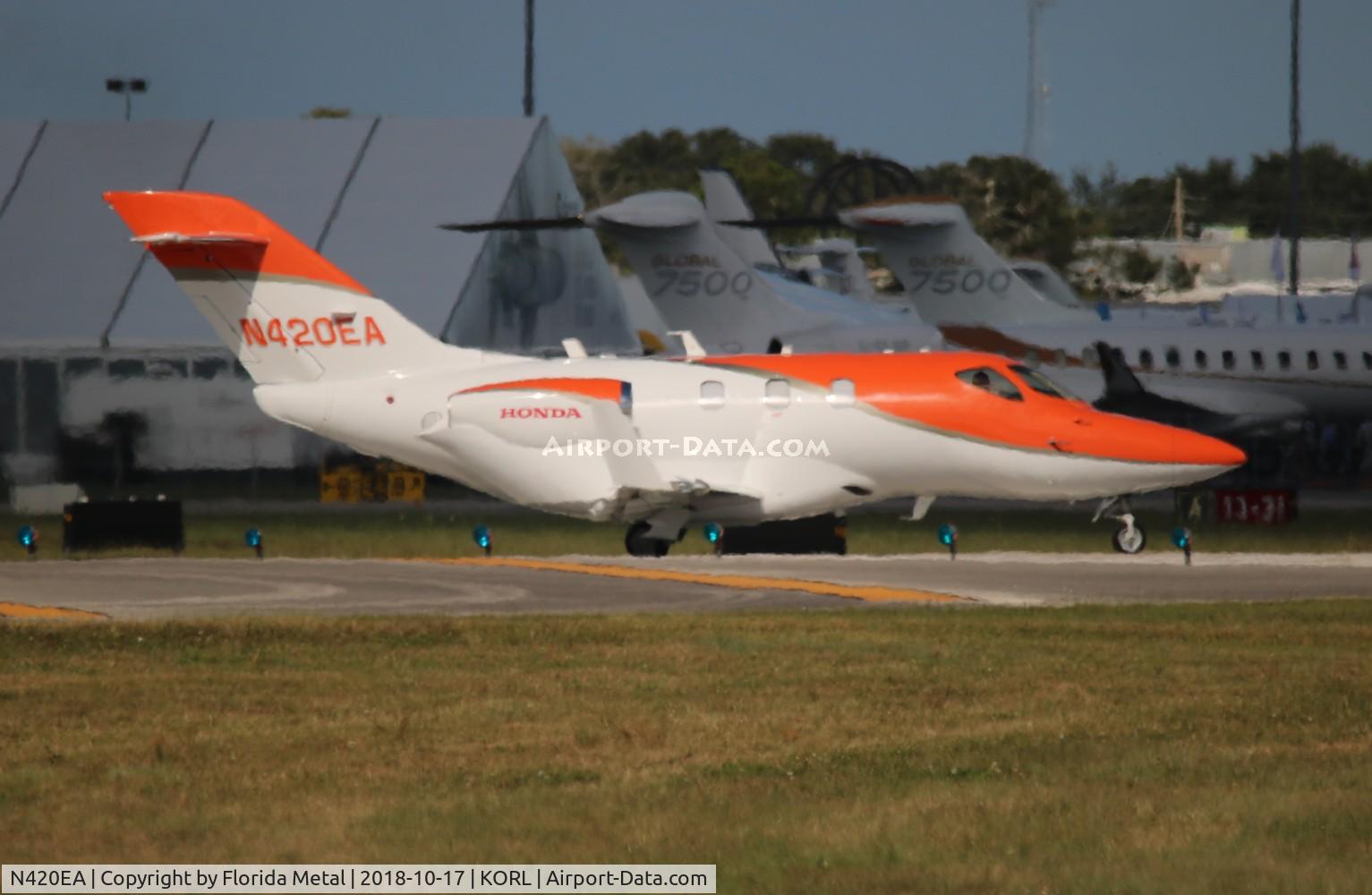 N420EA, 2015 Honda HA-420 HondaJet C/N 42000016, NBAA 2018