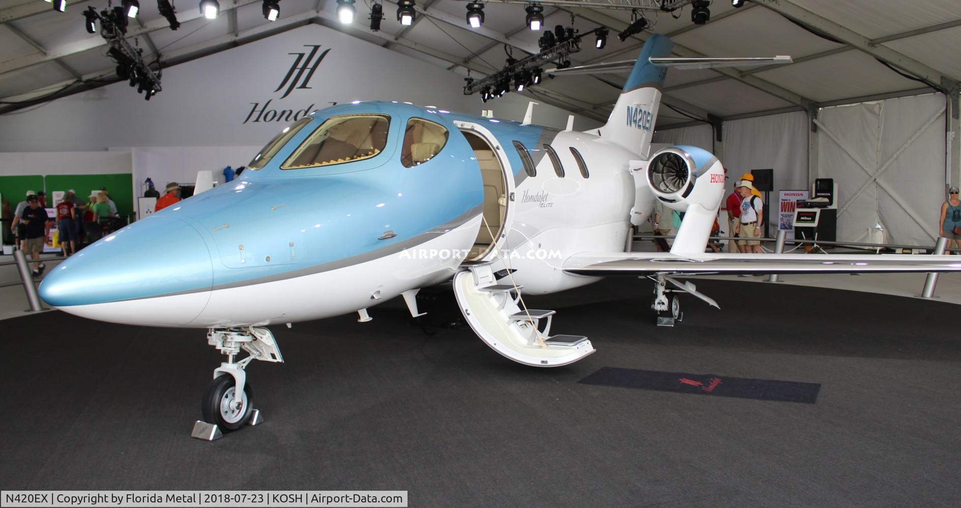 N420EX, 2014 Honda HA-420 HondaJet C/N 42000011, OSH 2018