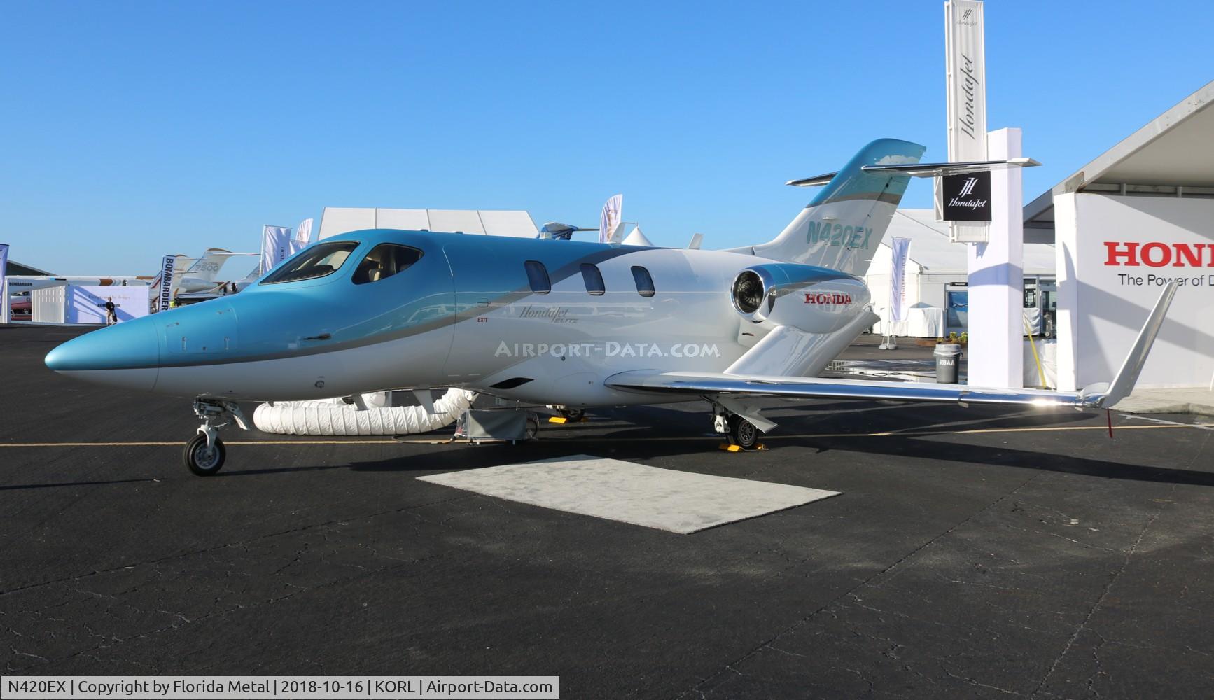 N420EX, 2014 Honda HA-420 HondaJet C/N 42000011, NBAA 2018