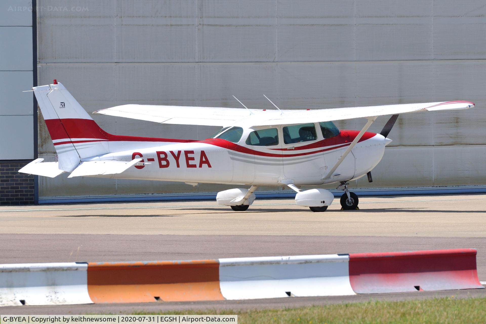 G-BYEA, 1981 Cessna 172P C/N 172-75464, Nice Visitor.