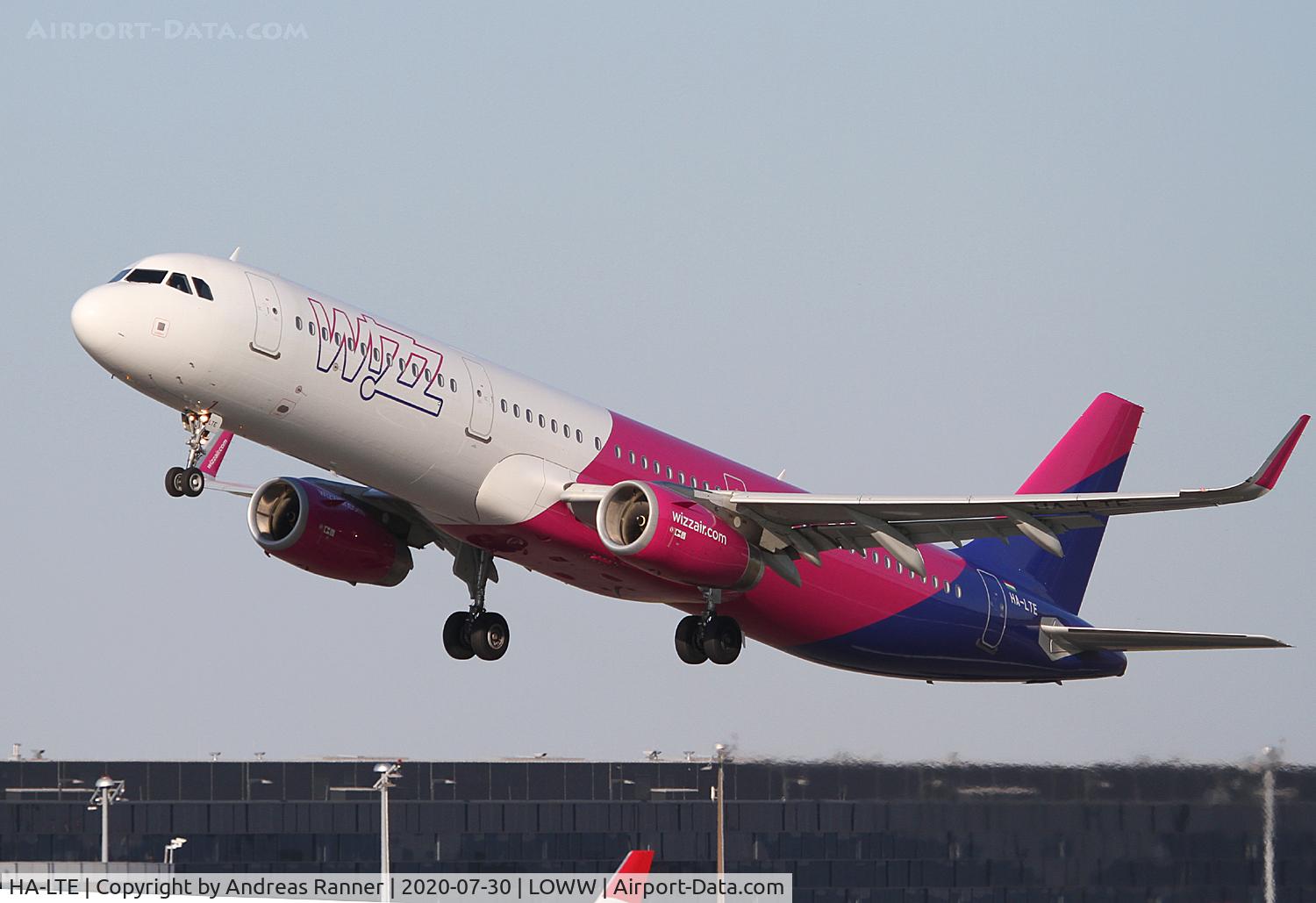 HA-LTE, 2018 Airbus A321-231 C/N 8325, Wizz Air A321