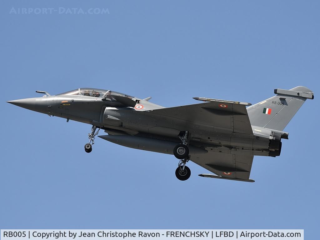 RB005, 2020 Dassault Rafale DH C/N 005, Indian Air orce landing runway 23 (31/07/2020)