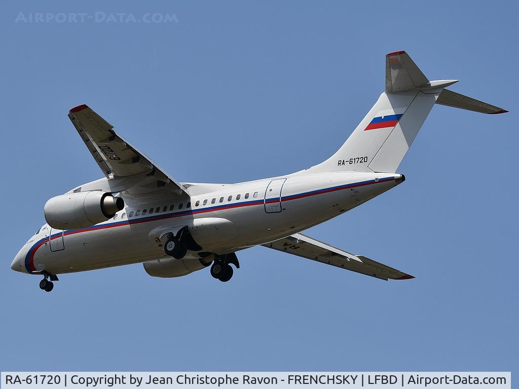 RA-61720, 2013 Antonov An-148-100EA C/N 27015042020, RSD079 Russia State Transport Company landing runway 23 from Moscow VKO (31/07/2020)