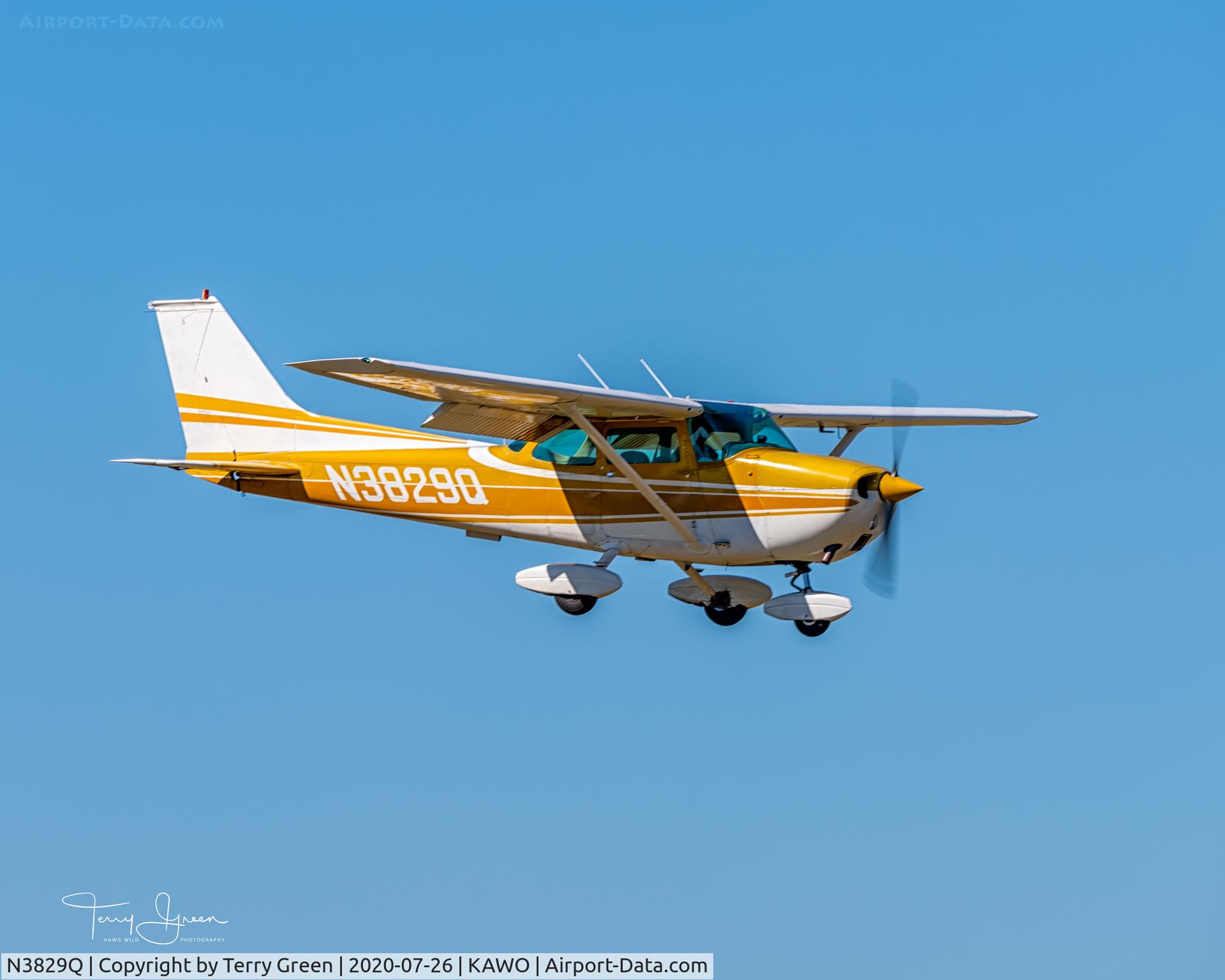 N3829Q, 1971 Cessna 172L C/N 17259929, KAWO