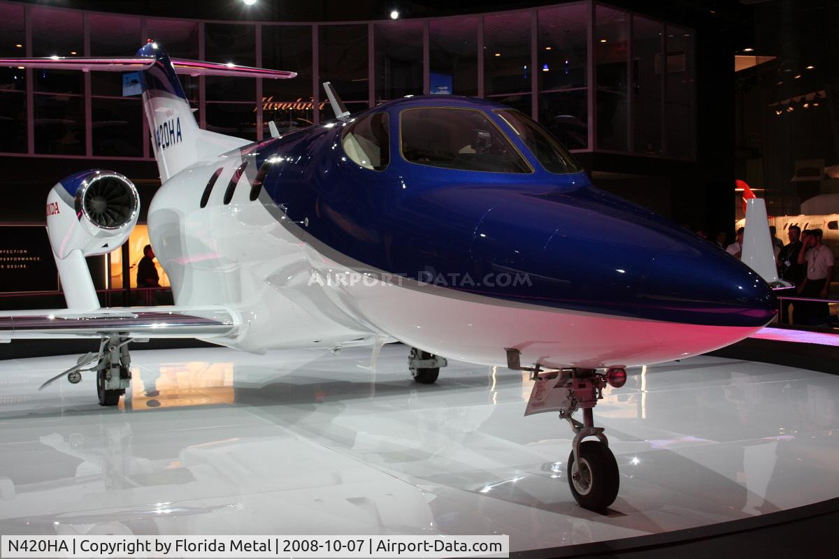 N420HA, 2003 Honda HA-420 HondaJet C/N P001, NBAA 2008