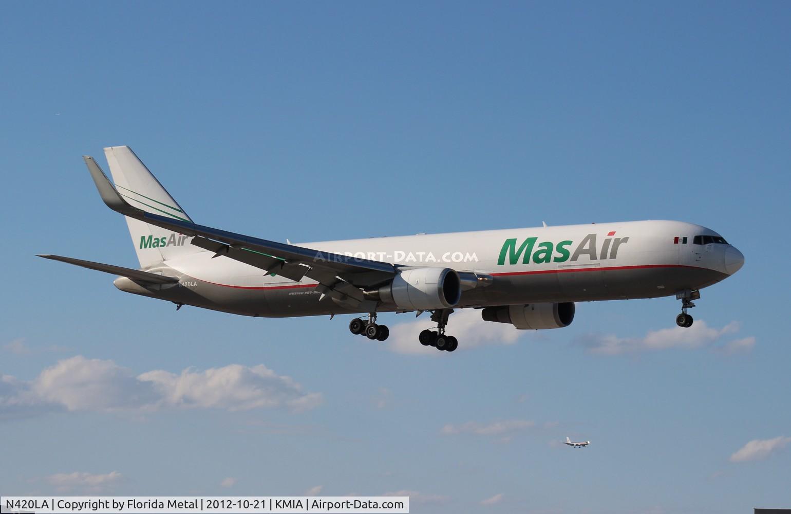 N420LA, 2006 Boeing 767-316F C/N 34627, MIA 2012