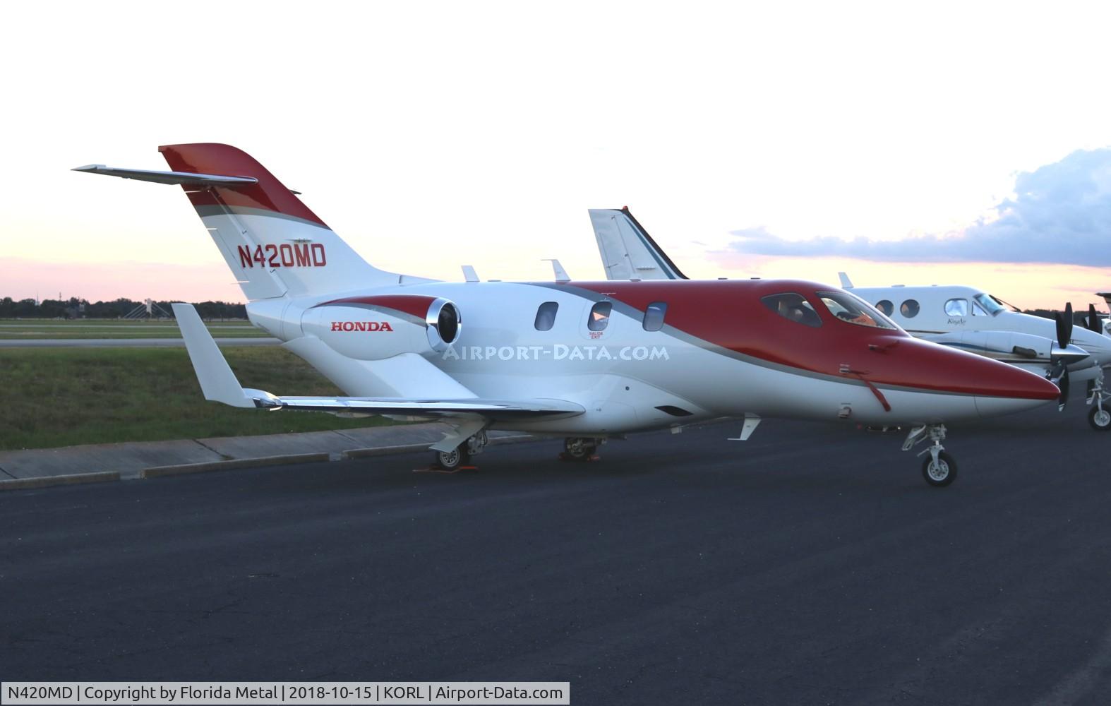 N420MD, 2017 Honda HA-420 HondaJet C/N 42000056, NBAA 2018